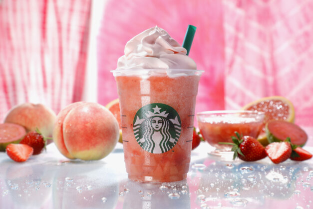 TOKYO Only – Peach Pink Fruit Frappuccino