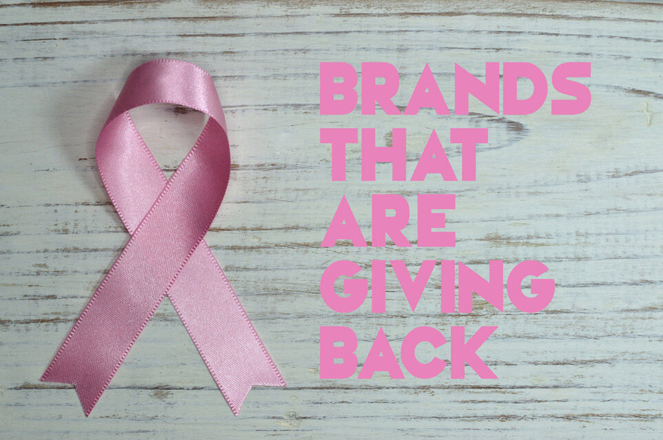 Brands That Are Giving Back