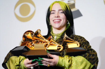 Billie Eilish Wins Big at Last Night’s Grammys