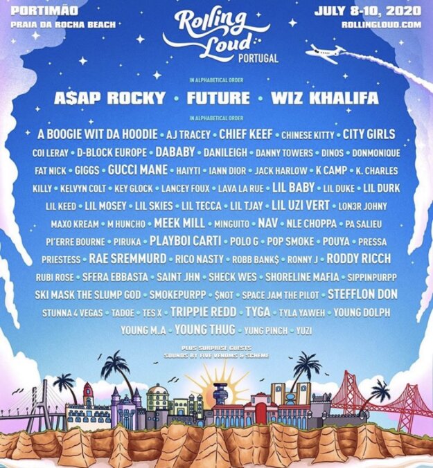 The Rap American Festival, Rolling Loud, in Portugal