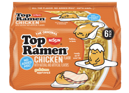 Top Ramen Hatches Partnership with Iconic Sanrio Lazy Egg Character, Gudetama