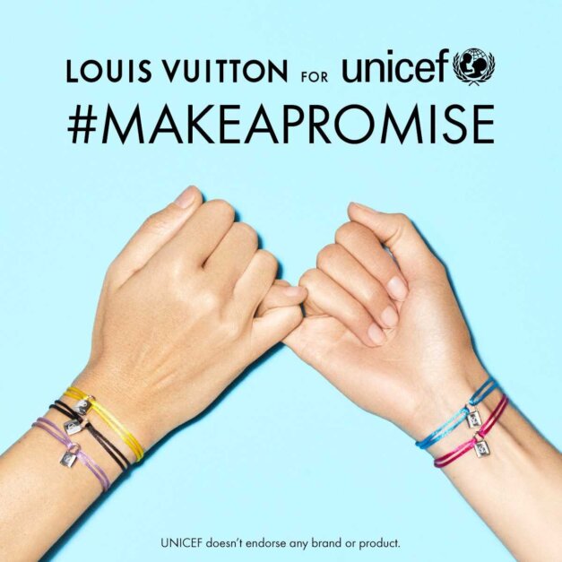 Louis Vuitton has created a bracelet for UNICEF