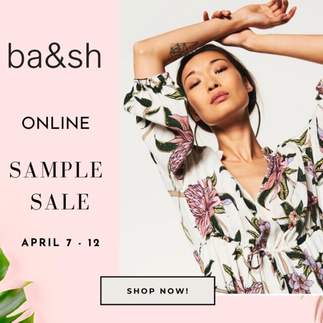 Eclipse Launches the First Online Sample Sale for BA&SH