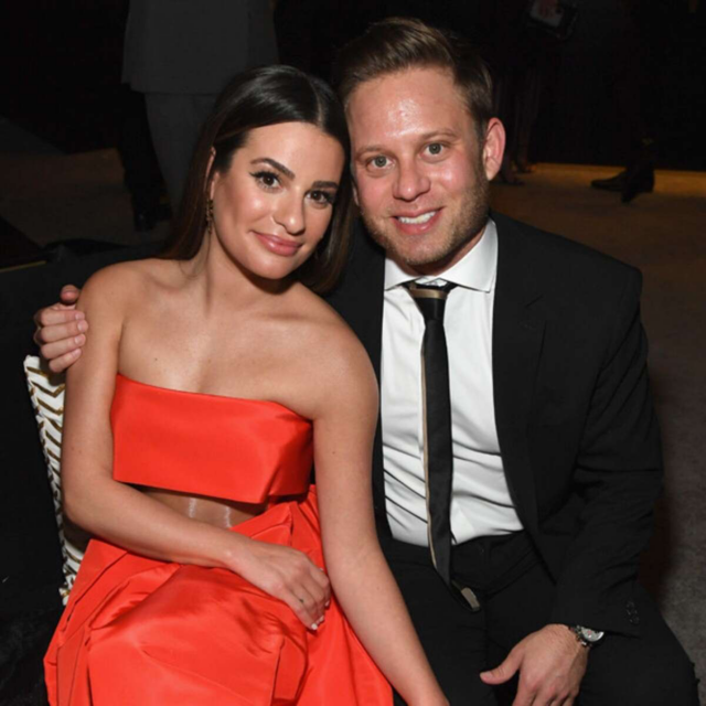 Lea Michele is expecting her first baby