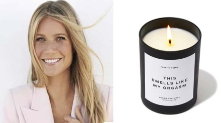 Gwyneth Paltrow pulls out a Scented Candle that Smells “Like her Orgasm”