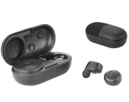 Earbuds That Shapeshift Into a Portable Speaker
