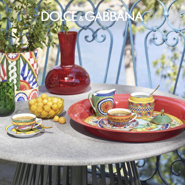 Dolce & Gabbana Breakfast Set | Vulkan Magazine