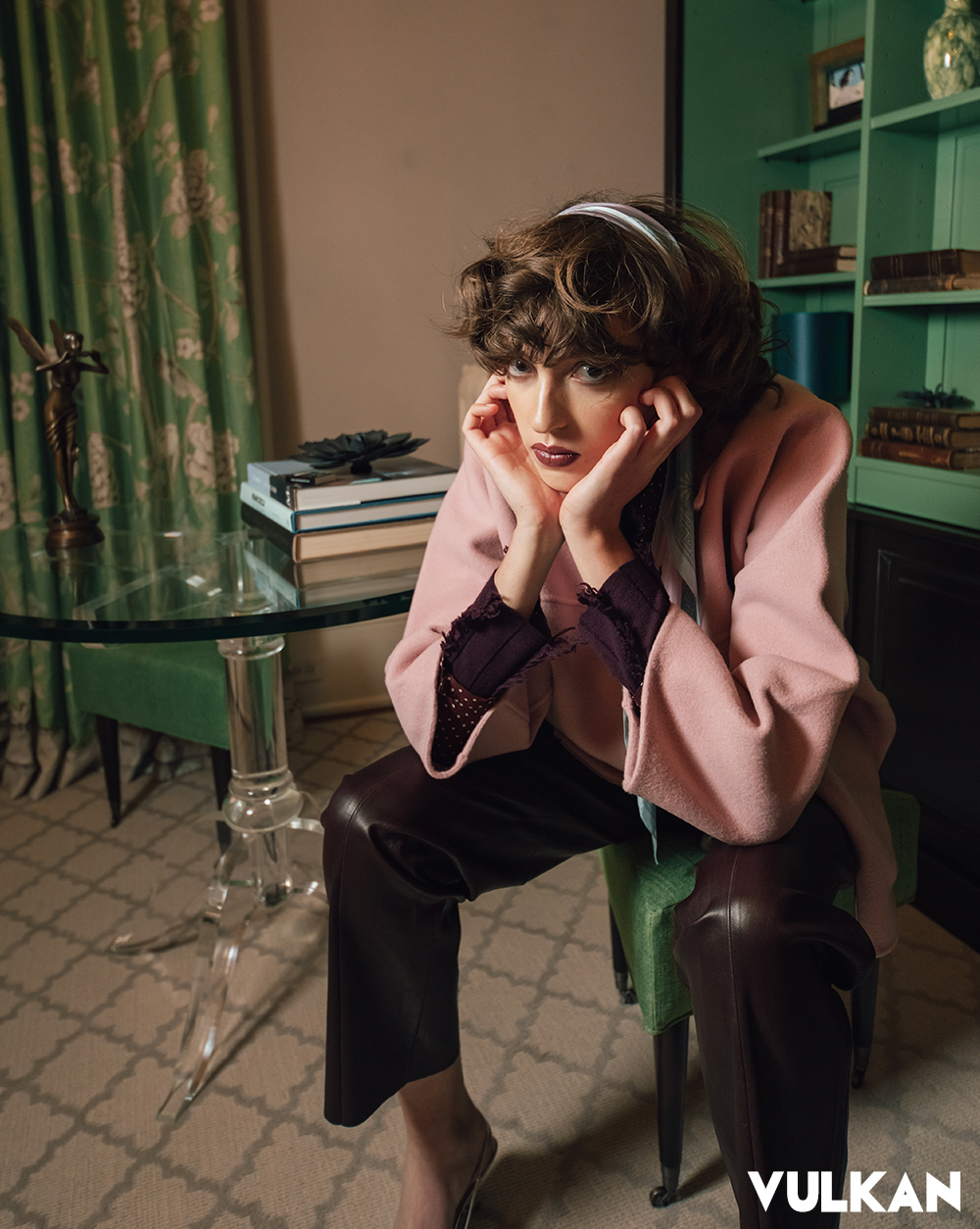 Coat Extreme Cashmere Turtleneck Zankov Blouse Nili Lotan Pants Stouls Courtesy of Max Clothing