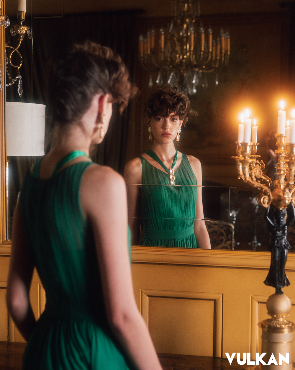 Dress Vintage Chloe (Stylists Own) Earrings & Brooch Vintage Dior Elaine’s Vintage