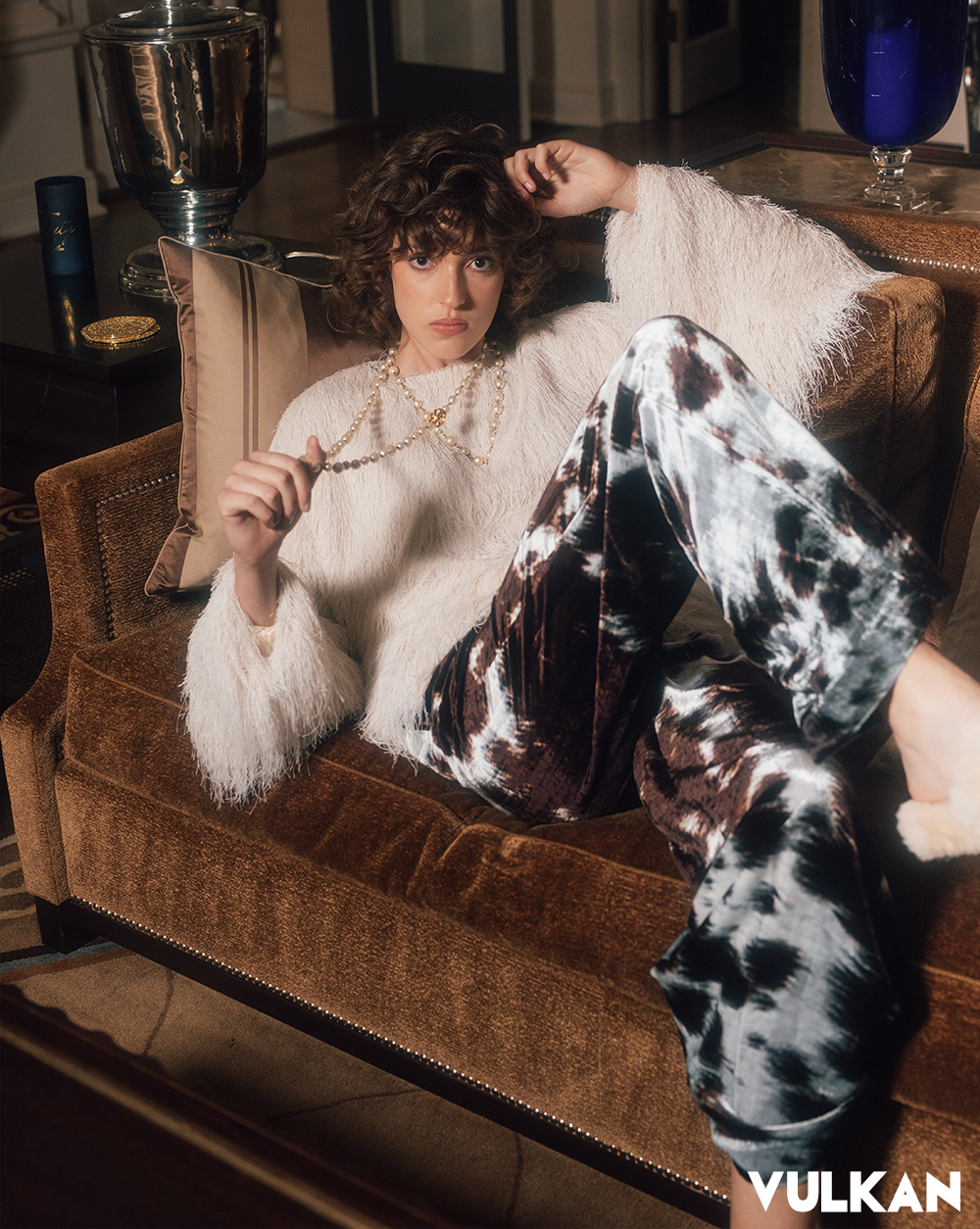 Top Dries Van Noten Pants Dries Van Noten Courtesy of Max Clothing Necklace Vintage Chanel