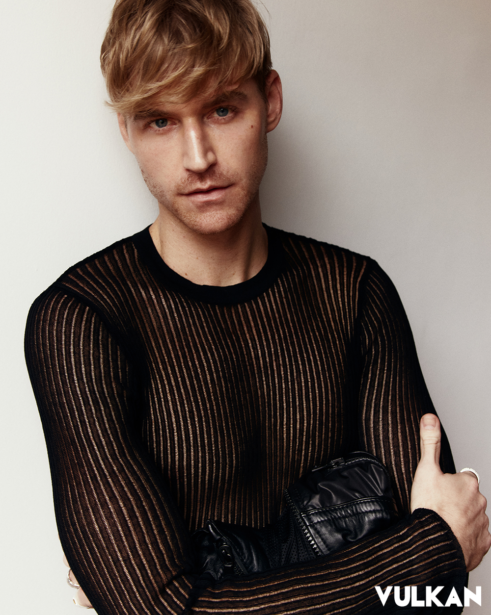 Jersey and pants ZARA, Jacket DOLCE&GABBANA